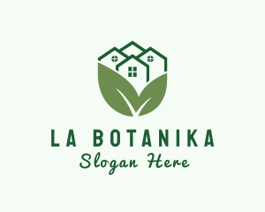 Apartment - Natural Apartment Neighborhood logo design