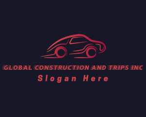 Red Car Racing logo design