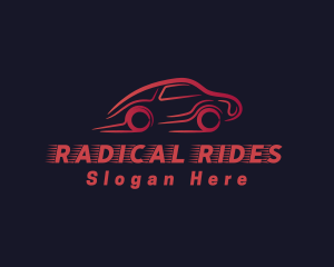 Red Car Racing logo design