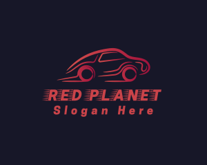 Red Car Racing logo design