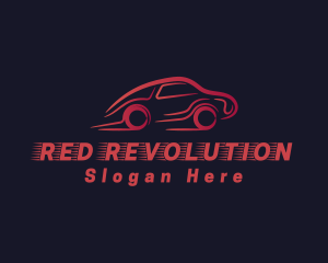 Red Car Racing logo design