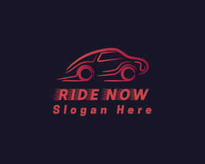 Red Car Racing logo design