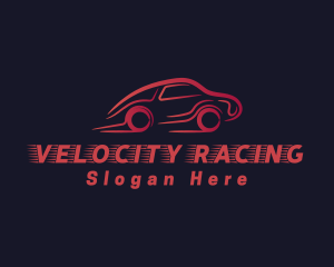 Red Car Racing logo design