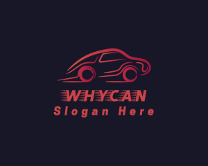 Racing - Red Car Racing logo design