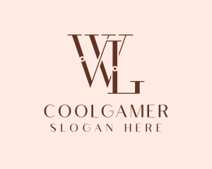 E Commerce - Elegant Business Letter WL logo design