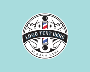 Barber Grooming Stylist Logo