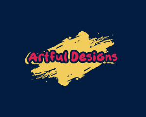 Paint Graffiti Artist logo design