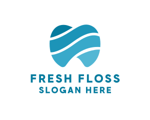 Floss - Healthcare Tooth Dentist logo design