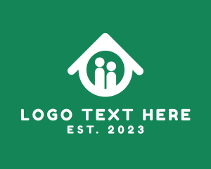 Human - Home People Family logo design