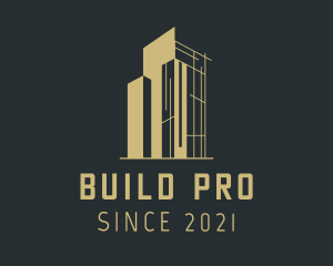Construction Builder Architect logo design
