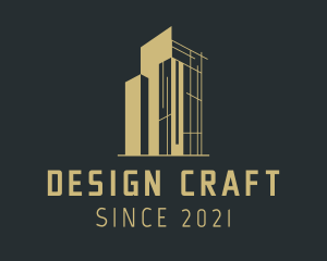 Architect - Construction Builder Architect logo design