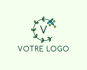 Ornamental Flower Event Decoration  Logo