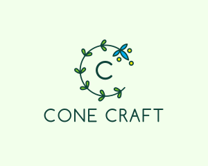 Ornamental Flower Event Decoration  logo design