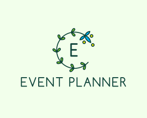 Esthetician - Ornamental Flower Event Decoration logo design