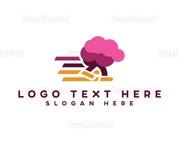 Speed Learning Brain Logo