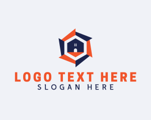 Contractor - Hexagon Home Realtor logo design