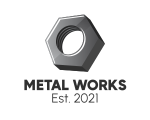 Metal - Metal Nut Hardware logo design