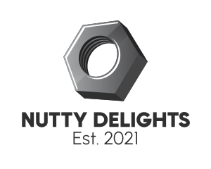 Nut - Metal Nut Hardware logo design