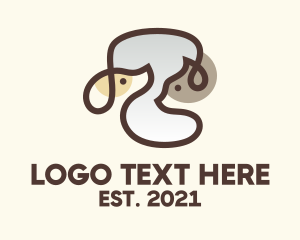 Pet Animal Shelter  Logo