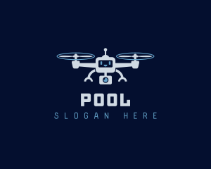 Robot Camera Drone Logo