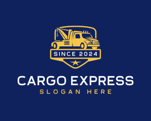 Cargo - Trucking Cargo Logistics logo design