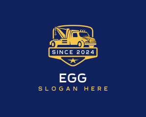 Trucking - Trucking Cargo Logistics logo design