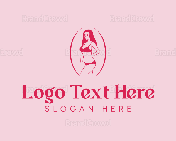 Sexy Feminine Bikini Logo