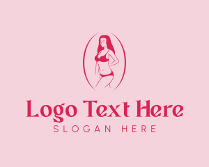 Sexy Feminine Bikini Logo