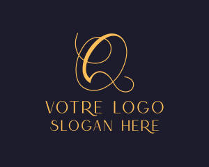 Boutique - Calligraphy Letter Q logo design
