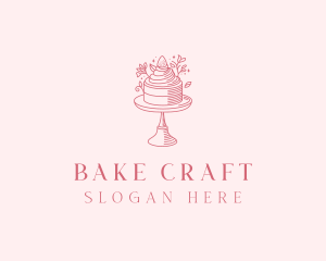 Patisserie Dessert Cake logo design