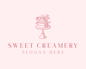 Patisserie Dessert Cake logo design