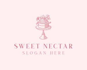 Patisserie Dessert Cake logo design