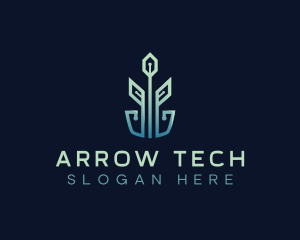 Eco Plant Tech Startup logo design