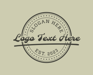Tailor - Retro Business Company logo design