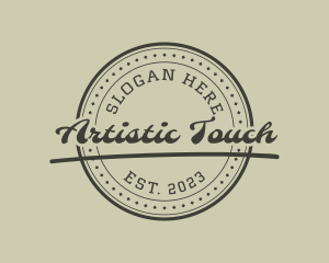 Retro Business Company logo design