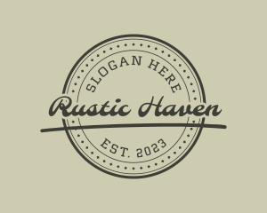 Retro Business Company logo design