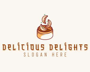 Caterer - Gyoza Dumplings Caterer logo design