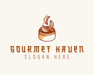 Gyoza Dumplings Caterer logo design