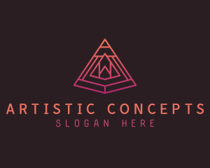 Abstract - Abstract Pyramid Agency logo design