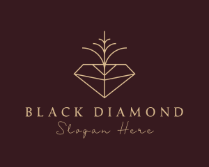 Elegant Gemstone Diamond   logo design