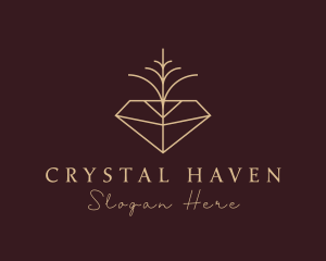 Elegant Gemstone Diamond   logo design