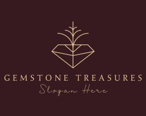 Elegant Gemstone Diamond   logo design