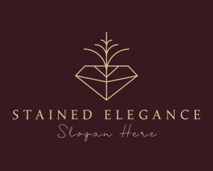 Elegant Gemstone Diamond   logo design