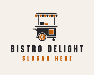 Food Cart Diner  logo design