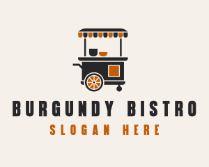 Food Cart Diner  logo design