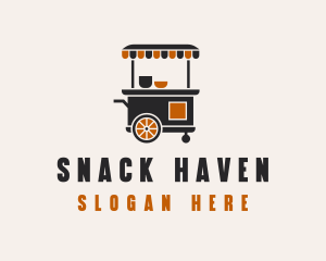 Food Cart Diner  logo design