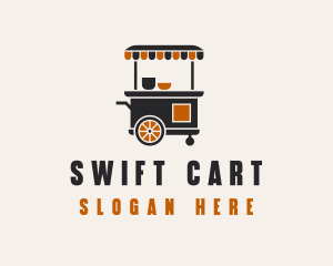 Food Cart Diner  logo design