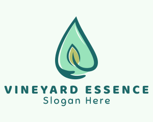 Natural Herb Oil logo design