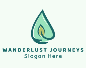 Sustainability - Natural Herb Oil logo design