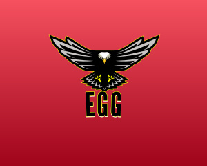 Wings - Flying Eagle Gaming logo design